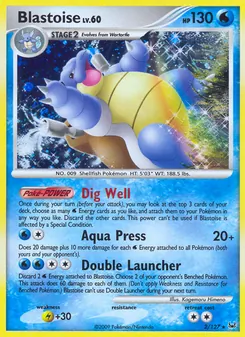 Blastoise - Platinum