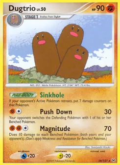 Dugtrio - Platinum