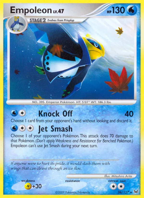 Empoleon - Platinum Pokemon Card