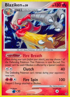 Blaziken - Platinum