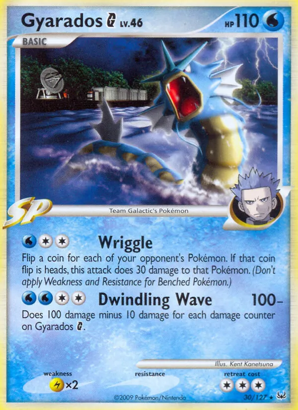 Gyarados G - Platinum Pokemon Card
