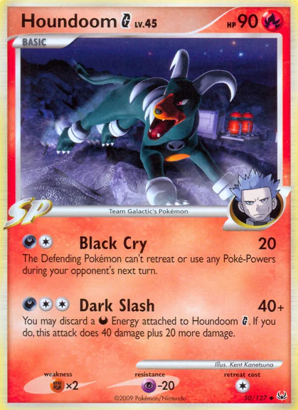 Houndoom G - Platinum Pokemon Card