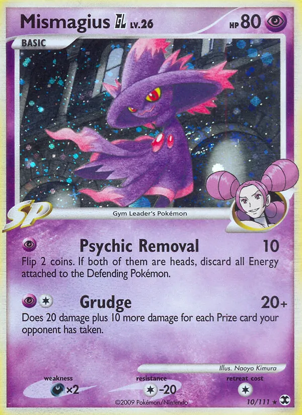 Mismagius GL - Rising Rivals Pokemon Card