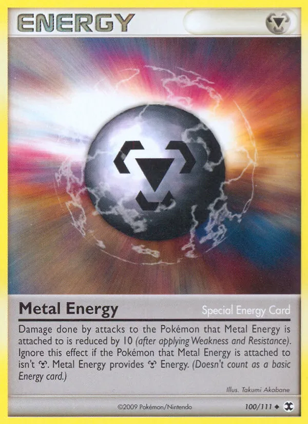 Metal Energy - Rising Rivals Pokemon Card