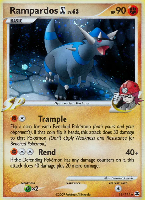 Rampardos GL - Rising Rivals Pokemon Card