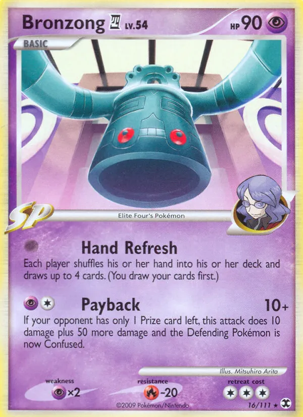 Bronzong 4 - Rising Rivals Pokemon Card