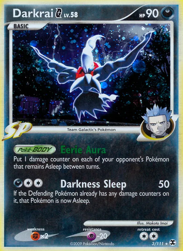 Darkrai G - Rising Rivals Pokemon Card