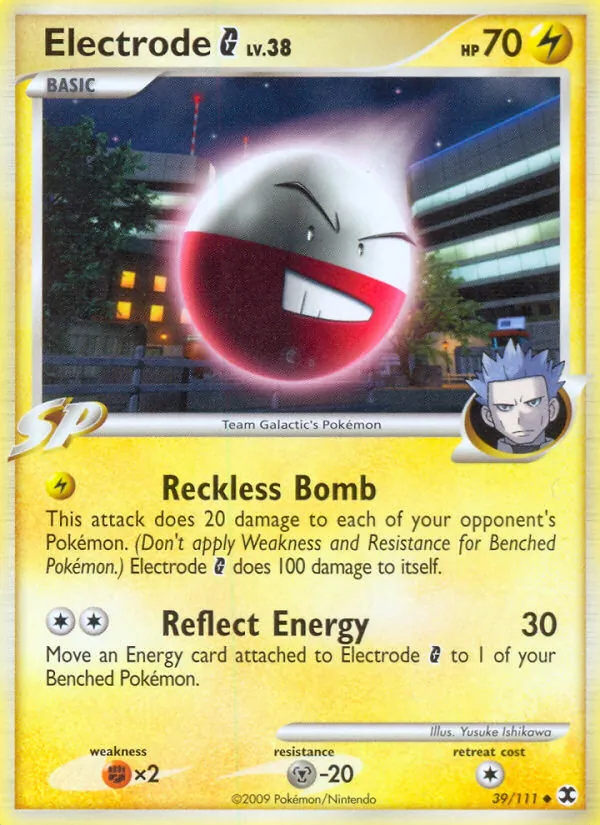 Electrode G - Rising Rivals Pokemon Card