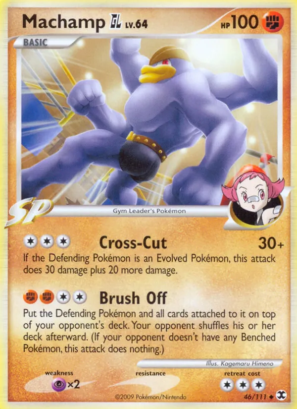 Machamp GL - Rising Rivals Pokemon Card