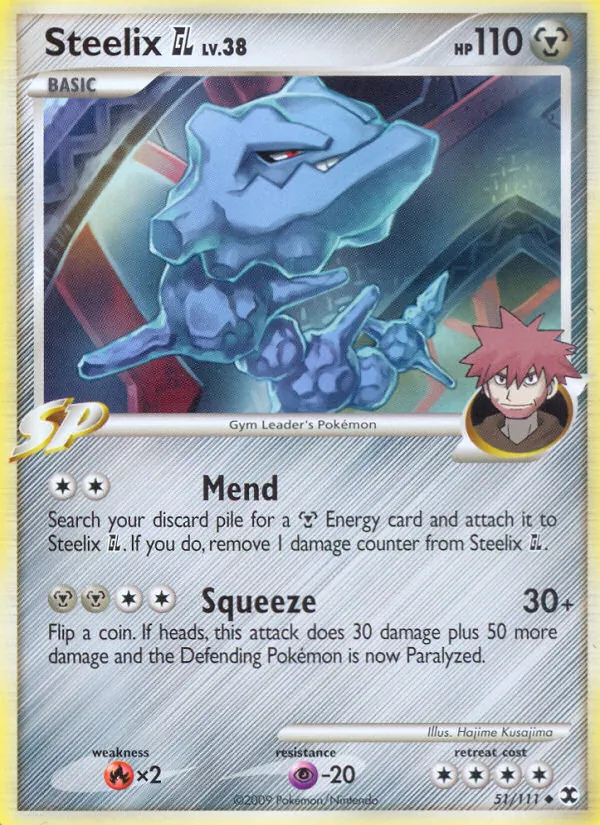Steelix GL - Rising Rivals Pokemon Card