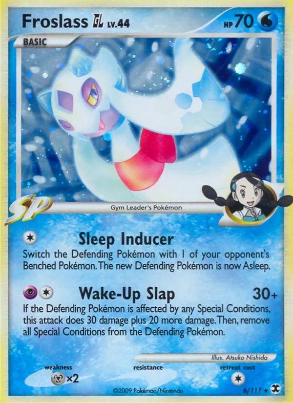 Froslass GL - Rising Rivals Pokemon Card
