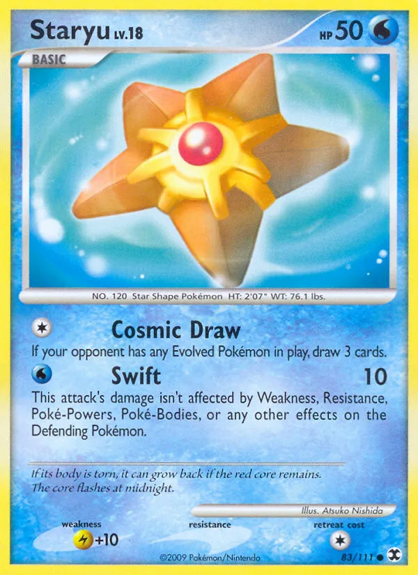 Staryu - Rising Rivals Pokemon Card