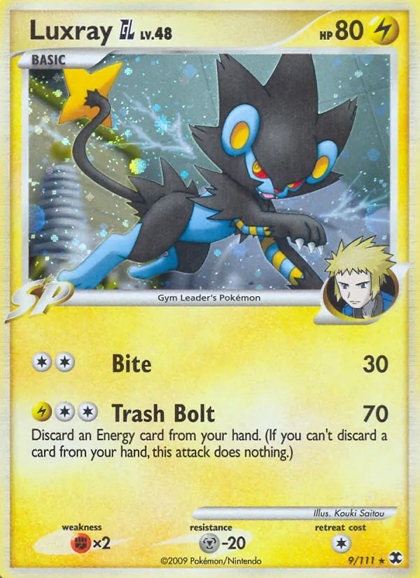 Luxray GL - Rising Rivals Pokemon Card