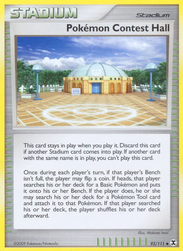 Pokémon Contest Hall - Rising Rivals Pokemon Card