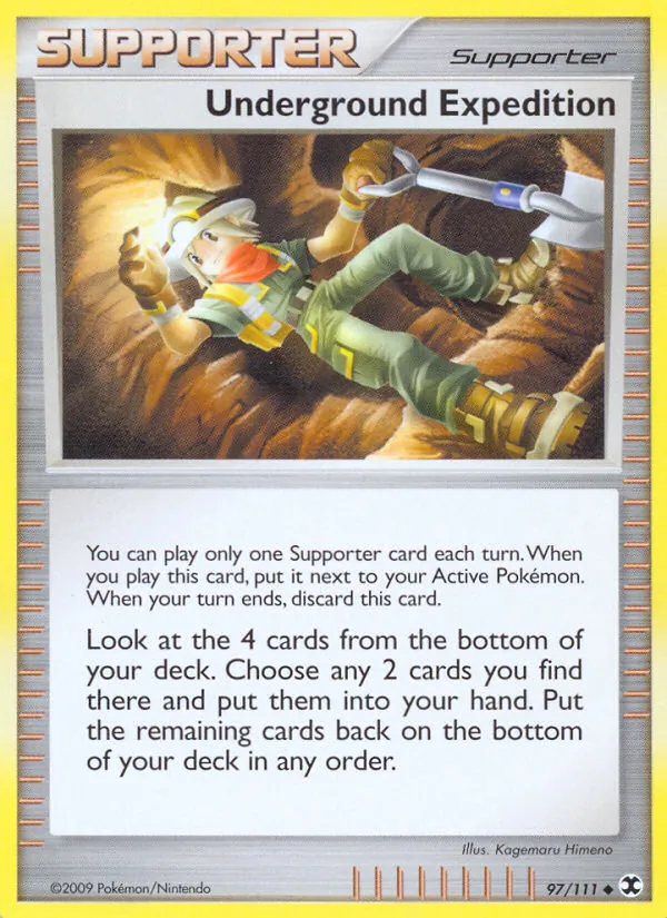 Underground Expedition - Rising Rivals Pokemon Card