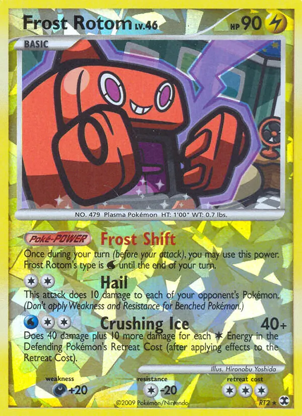Frost Rotom - Rising Rivals Pokemon Card