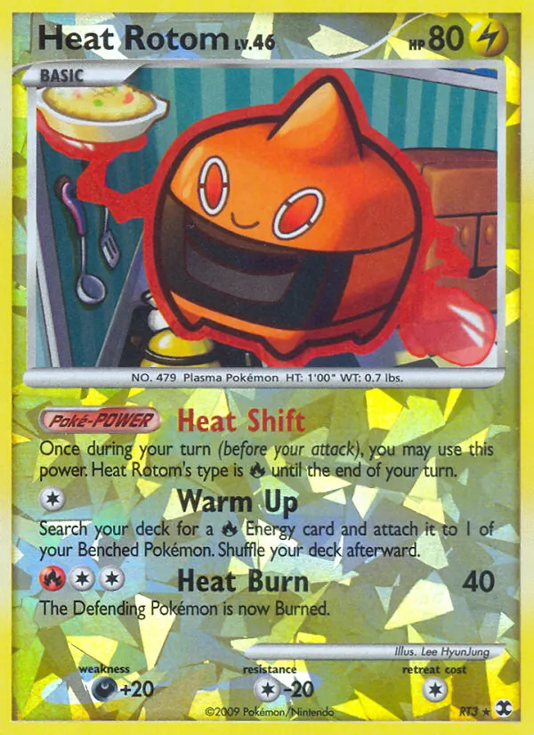 Heat Rotom - Rising Rivals Pokemon Card
