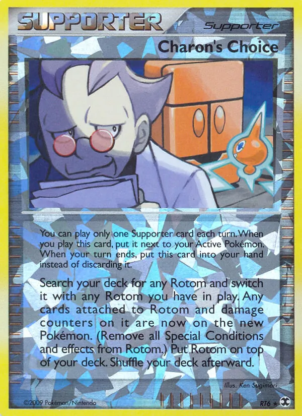 Charon's Choice - Rising Rivals Pokemon Card