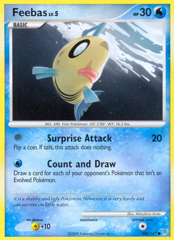 Feebas - Supreme Victors Pokemon Card