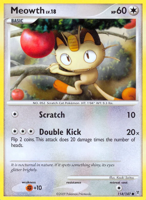 Meowth - Supreme Victors Pokemon Card