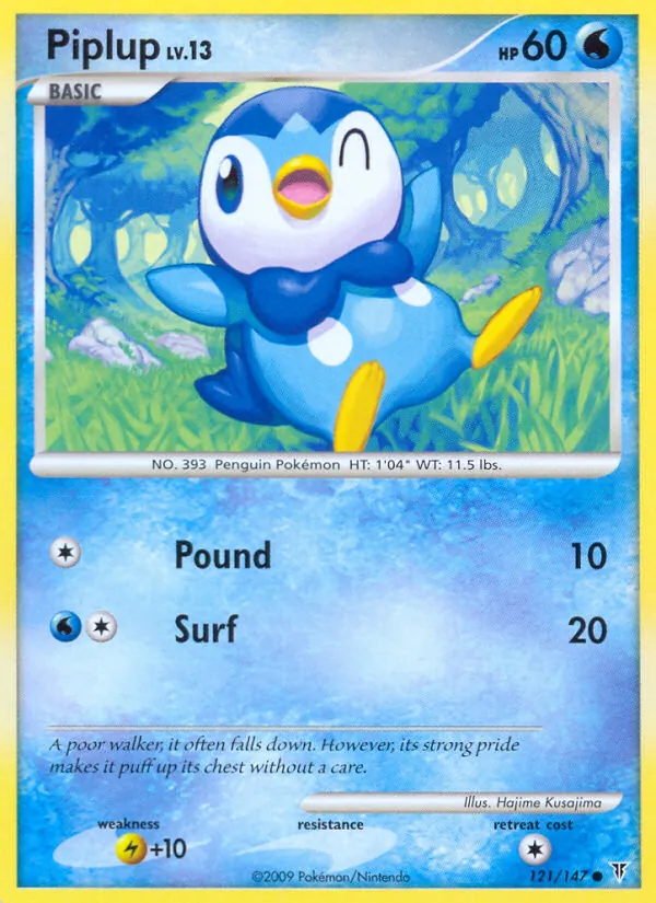 Piplup - Supreme Victors Pokemon Card