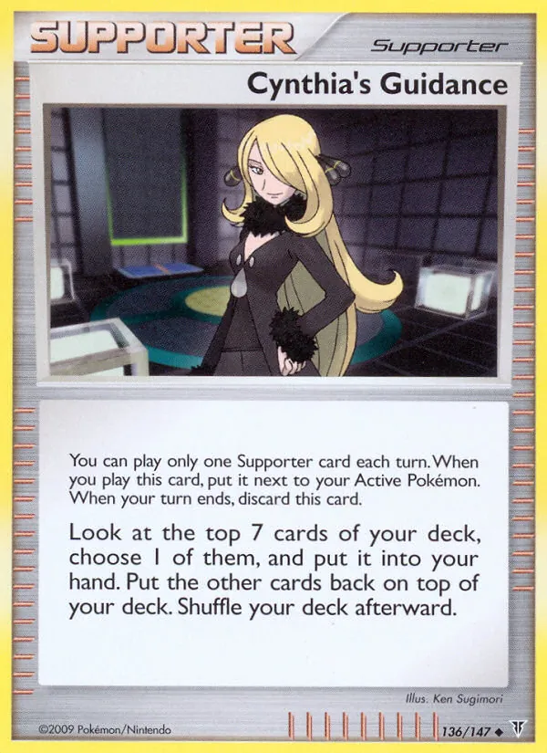 Cynthia's Guidance - Supreme Victors Pokemon Card