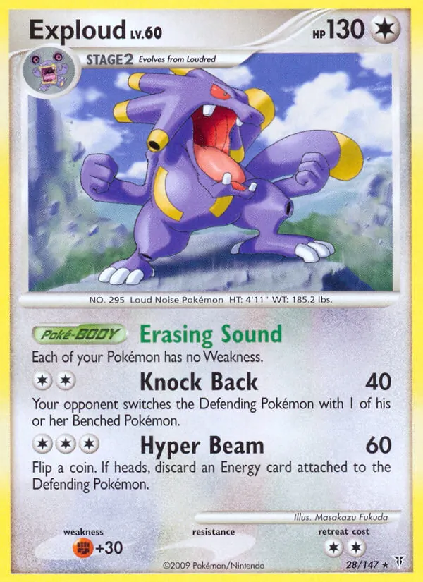 Exploud - Supreme Victors Pokemon Card