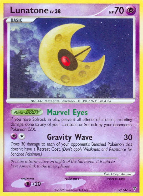 Lunatone - Supreme Victors Pokemon Card