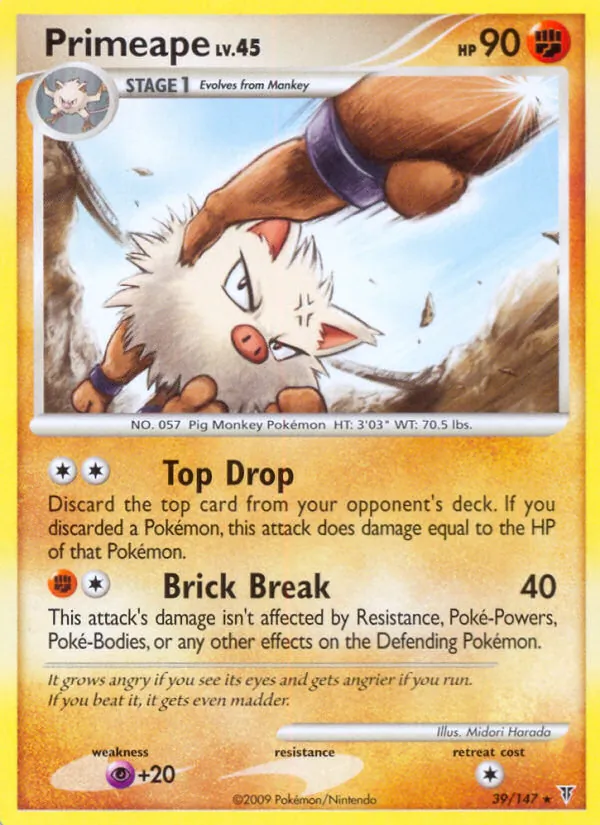Primeape - Supreme Victors Pokemon Card
