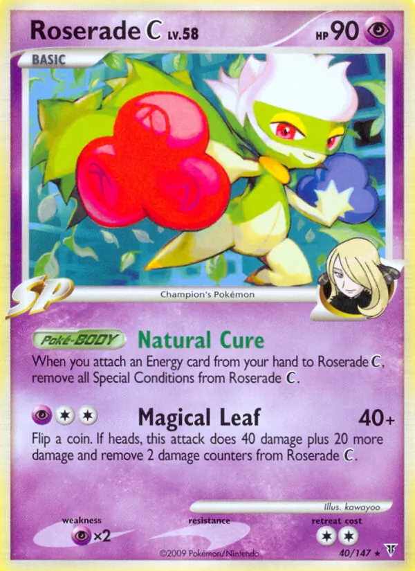 Roserade C - Supreme Victors Pokemon Card