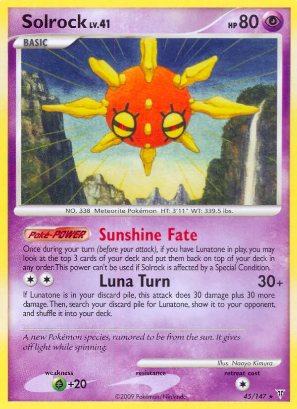 Solrock - Supreme Victors Pokemon Card
