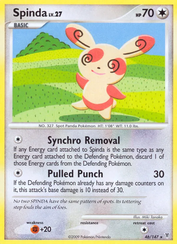 Spinda - Supreme Victors Pokemon Card
