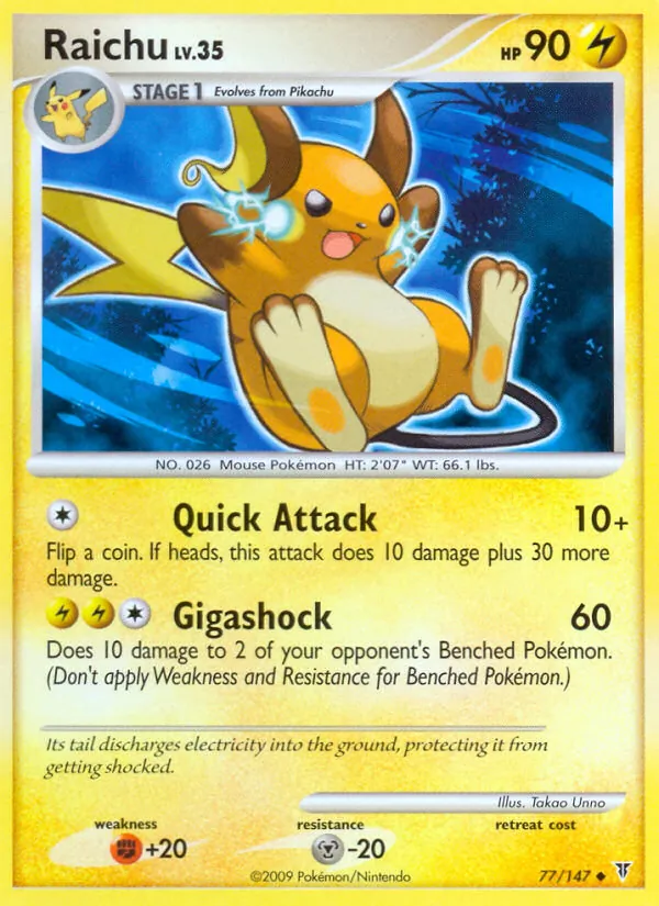 Raichu - Supreme Victors Pokemon Card