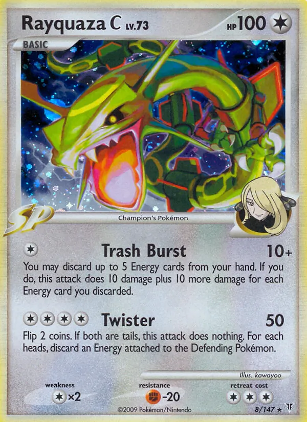 Rayquaza C - Supreme Victors Pokemon Card