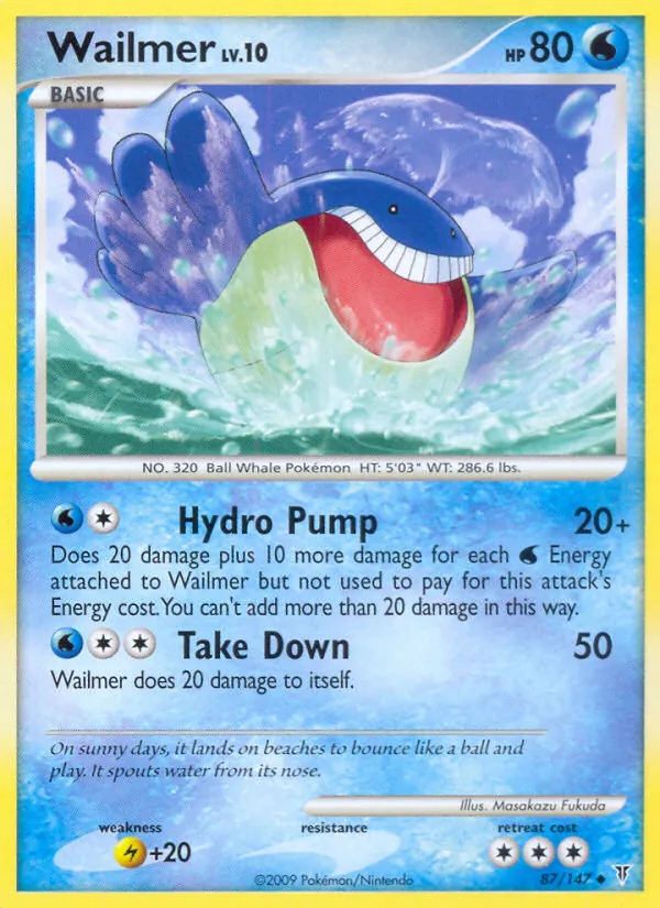 Wailmer - Supreme Victors Pokemon Card