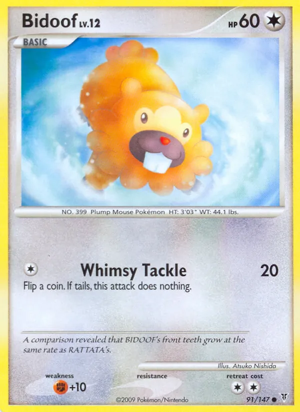 Bidoof - Supreme Victors Pokemon Card