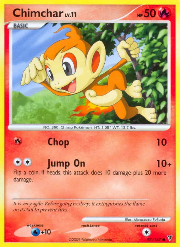 Chimchar - Supreme Victors Pokemon Card
