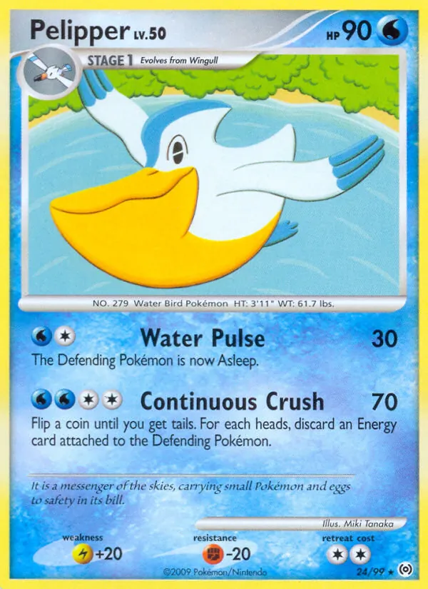 Pelipper - Arceus Pokemon Card