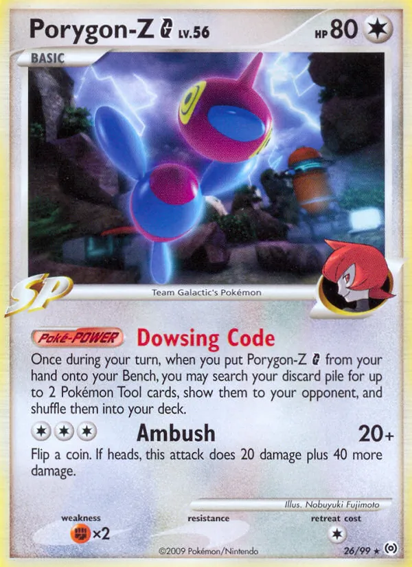 Porygon-Z - Arceus Pokemon Card