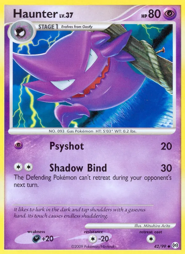 Haunter - Arceus Pokemon Card