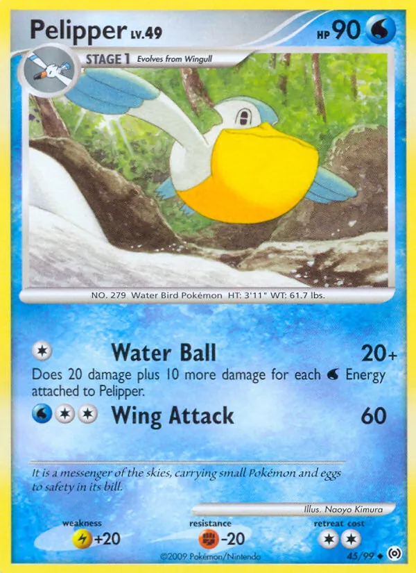 Pelipper - Arceus Pokemon Card