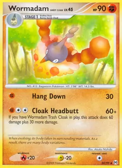 Wormadam Sandy Cloak - Arceus