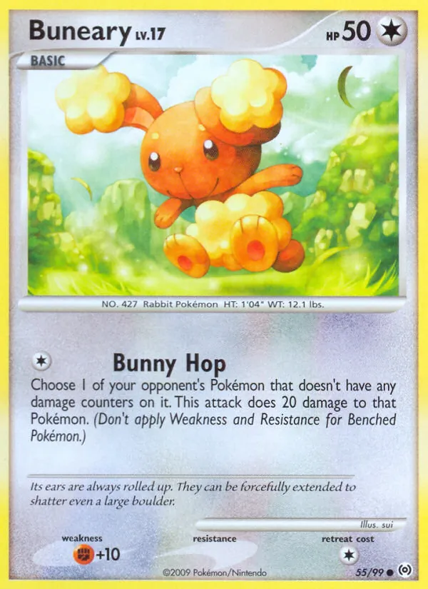 Buneary - Arceus Pokemon Card