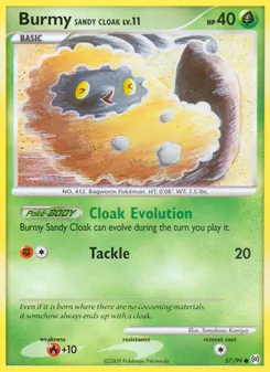 Burmy Sandy Cloak - Arceus