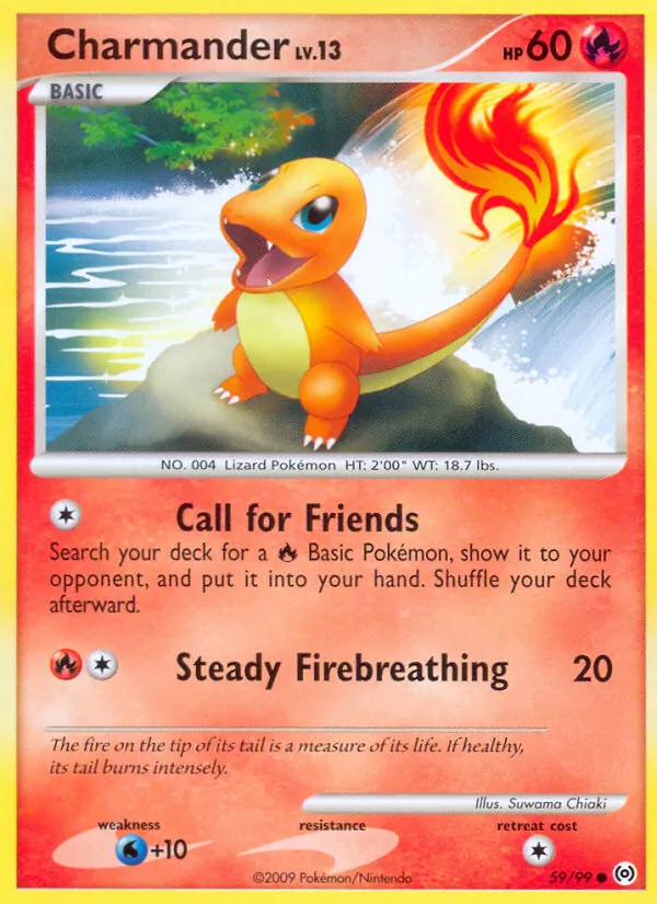 Charmander - Arceus Pokemon Card