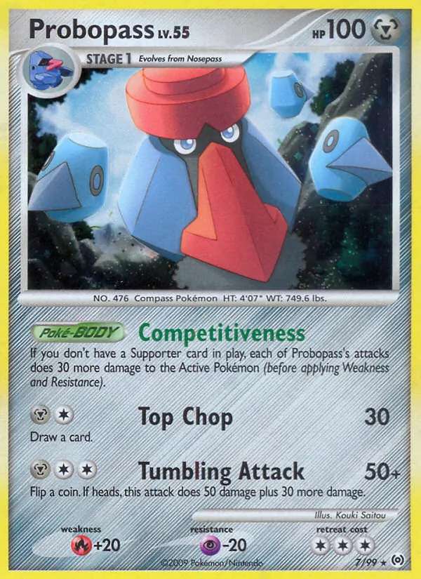 Probopass - Arceus Pokemon Card