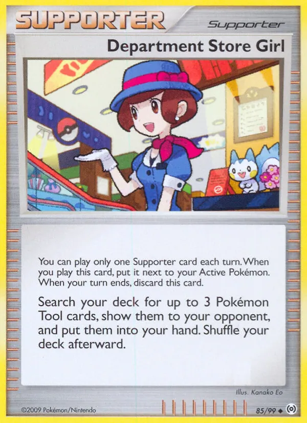 Department Store Girl - Arceus Pokemon Card