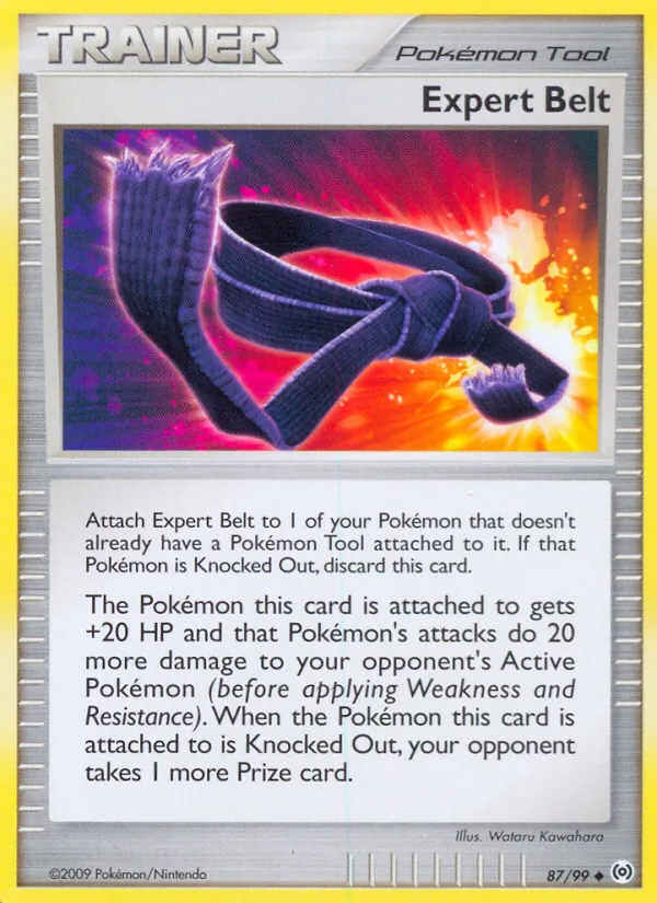 Expert Belt - Arceus Pokemon Card