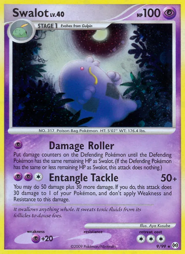 Swalot - Arceus Pokemon Card