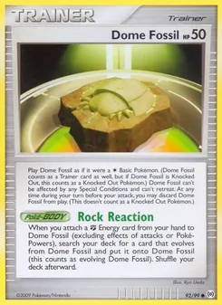 Dome Fossil - Arceus